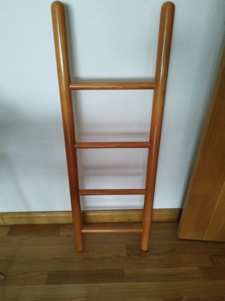 Escalera madera para litera