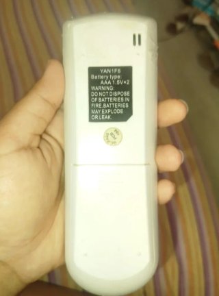 Mando TV Panasonic y Aire Acondicionado