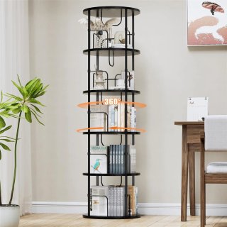 Estantería Giratoria 360° Madera y Metal n 332