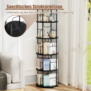 Estantería Giratoria 360° Madera y Metal n 332