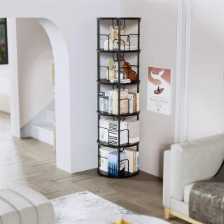 Estantería Giratoria 360° Madera y Metal n 332