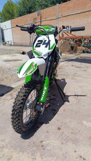 Pit Bike IMR Motocross Verde/Blanco