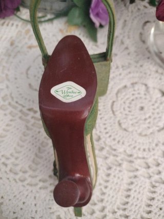 Zapato y bolso colección verde