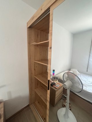 Armario puertas correderas con espejos