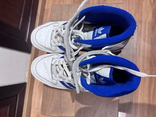 Zapatillas Adidas Blancas y Azules