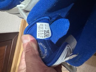 Zapatillas Adidas Blancas y Azules
