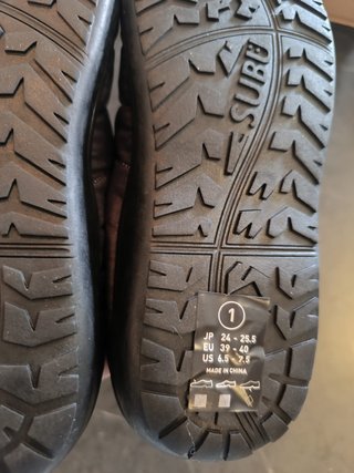 Zapatillas Subu grises talla 39/40