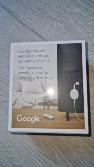 Google Chromecast con Google TV HD