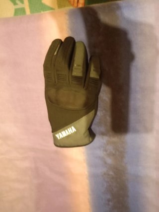 Guantes Moto Yamaha Negros xl
