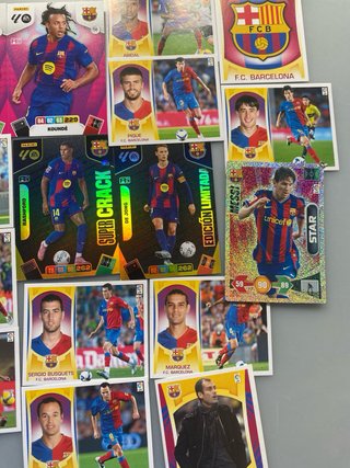 Colección cromos FC Barcelona