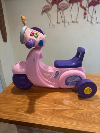Triciclo Vtech Rosa con Osito