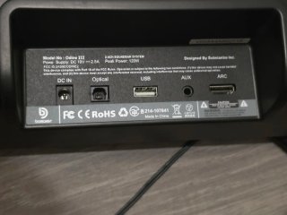 Barra de Sonido Negra Bomaker Odine III