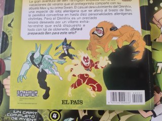 10 cómics Ben 10 Ed. El País/Cartoon Network