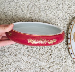 Joyero porcelana Limoges pintado a mano