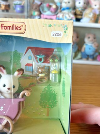 Sylvanian Families Chocolate Rabbit Twins Set