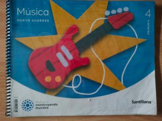 Libro Música Nuevo Acordes 4 Primaria