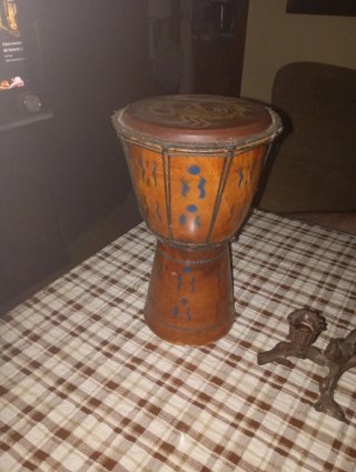 Tambor Djembe Decorado