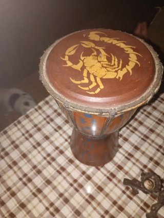 Tambor Djembe Decorado