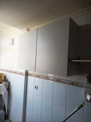 Mueble de cocina Ikea gris