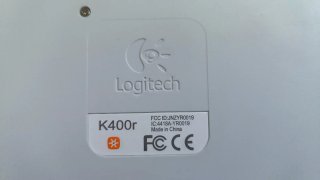 Teclado Logitech K400R con Touchpad