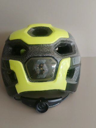Casco SCOTT RC Negro y Verde Niño