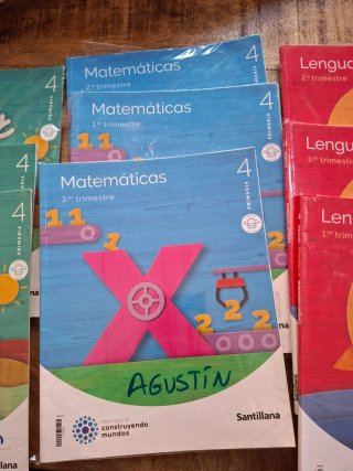 Libros texto 4° primaria