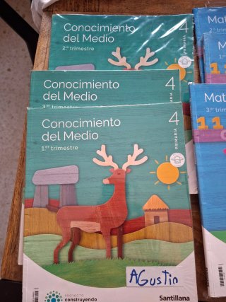 Libros texto 4° primaria