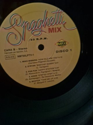 Vinilo Spaghetti Mix