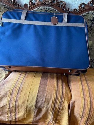Maleta Rodelle azul y roja con ruedas