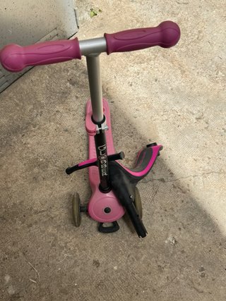 Patinete infantil Globber 3 ruedas rosa