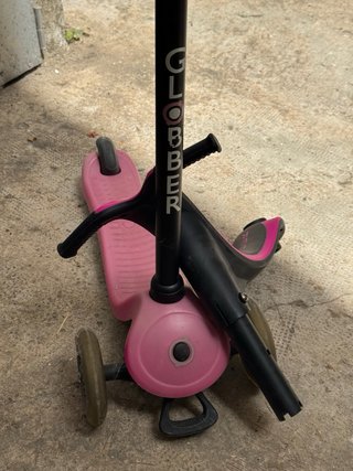Patinete infantil Globber 3 ruedas rosa