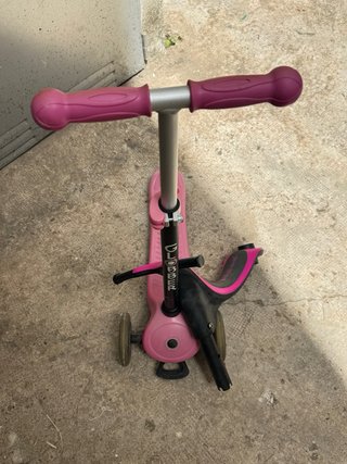 Patinete infantil Globber 3 ruedas rosa