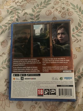 The Last of Us Parte I y II Remastered PS5