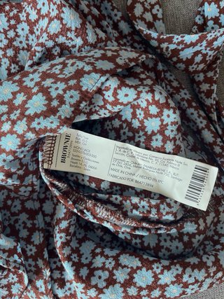 Mono floral Brownie Talla XS