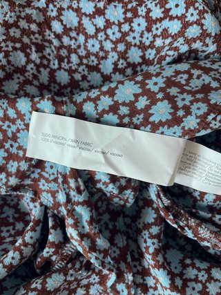 Mono floral Brownie Talla XS