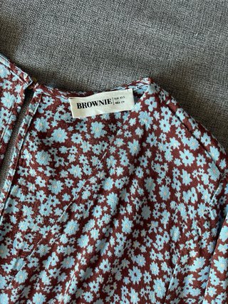 Mono floral Brownie Talla XS