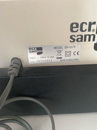 Caja Registradora Sampo ECR
