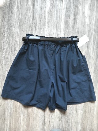 Pantaloncini blu cotone donna tg M. Nuovo.