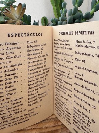 Guía turística Zaragoza con plano  Seix & Barral