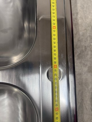 Fregadero doble cocina metal nuevo a estrenar