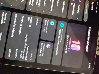Tablet RedMagic Bianca e Grigia