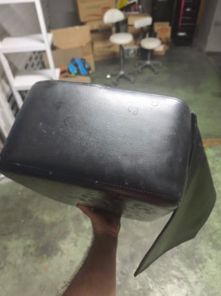 Elevador Silla Niños peluquería Negro