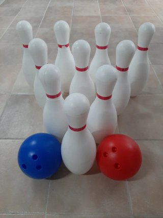 Juego de bolos de juguete