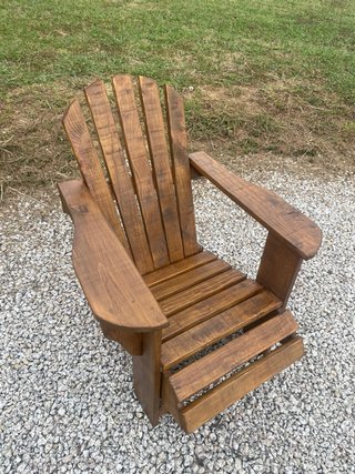 Silla de jardín de madera