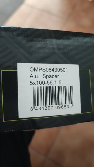 Separadores OMP 5x100
