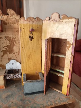Casita de muñecas antigua Cocina Valenciana