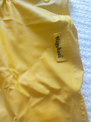 Mono de lluvia Playshoes niños amarillo