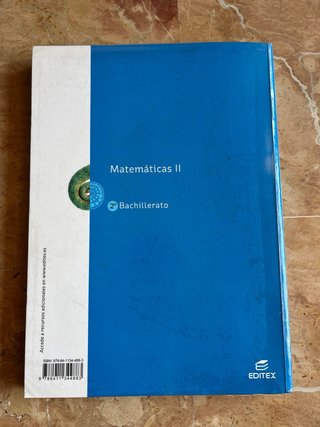 Matemáticas II 2o Bachillerato