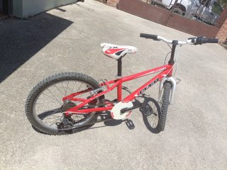 Bicicleta BMX Roja Junior