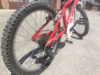 Bicicleta BMX Roja Junior